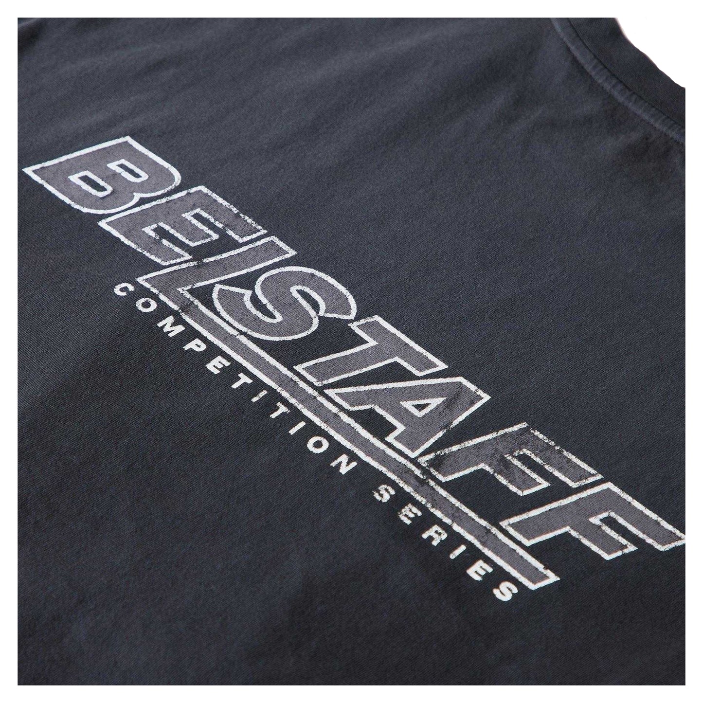 Faded Black - Side - Belstaff Mens Competition T-Shirt