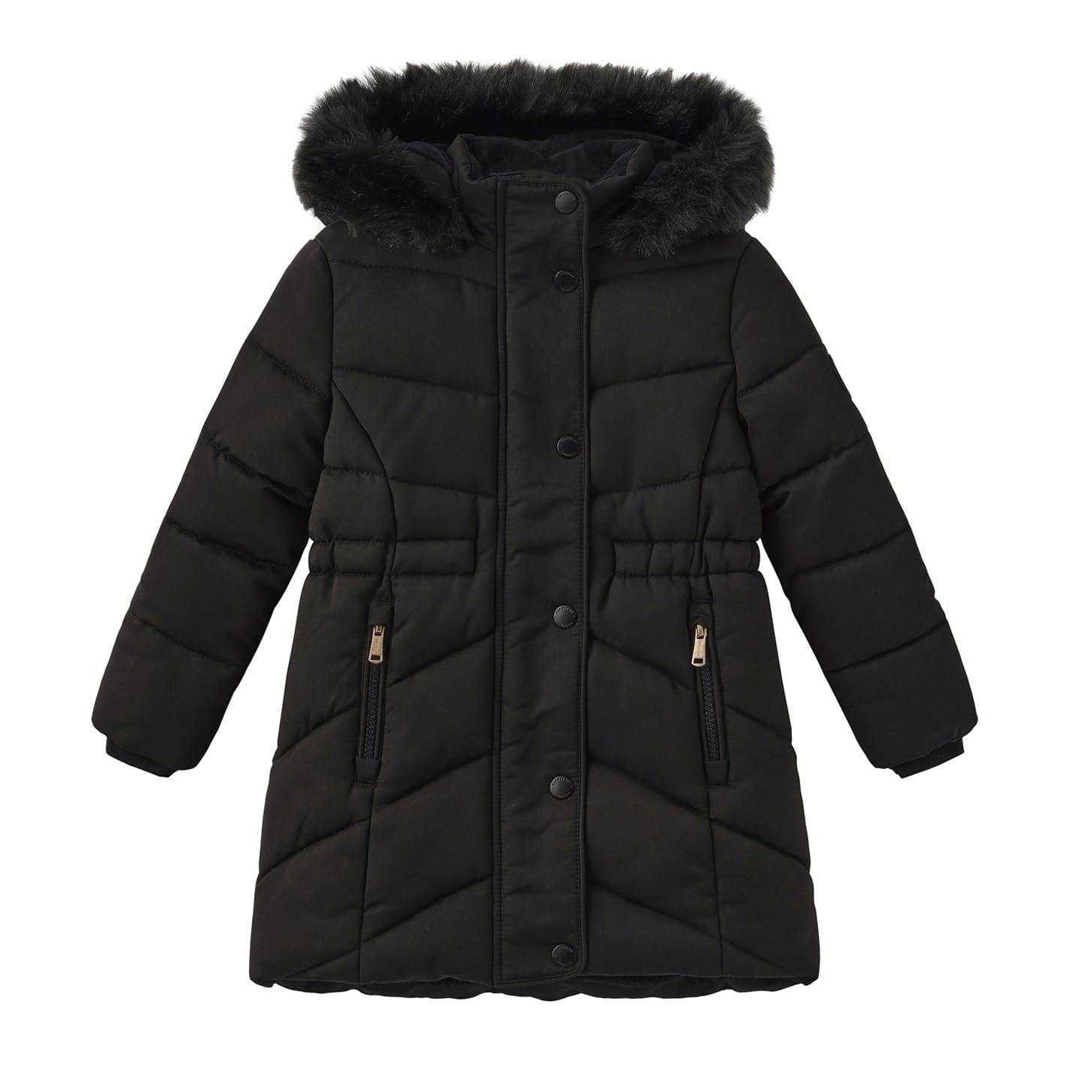 Black - Front - Firetrap Girls Bubble Padded Jacket