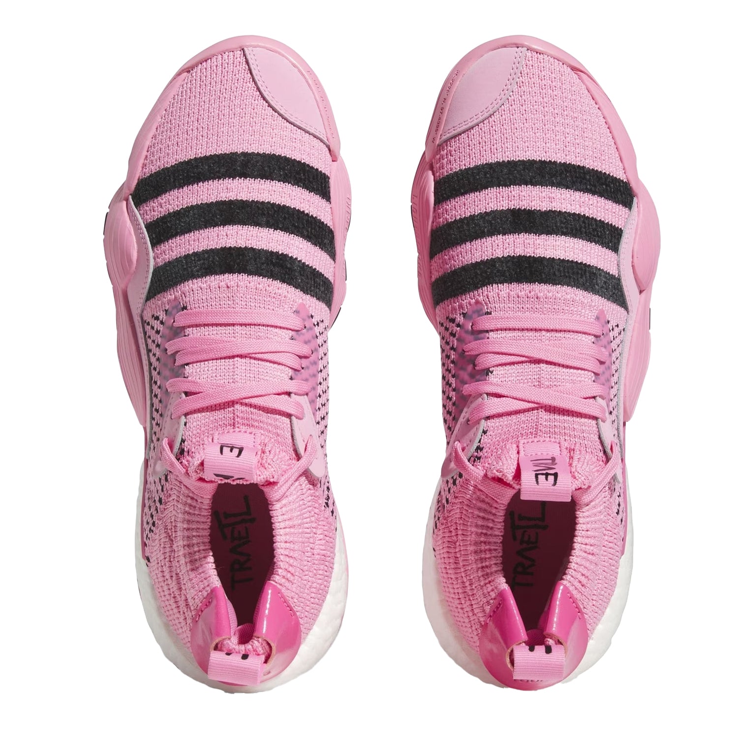 Bliss Pink - Lifestyle - Adidas Womens-Ladies Trae Young 2 Lace Up Basketball Shoes
