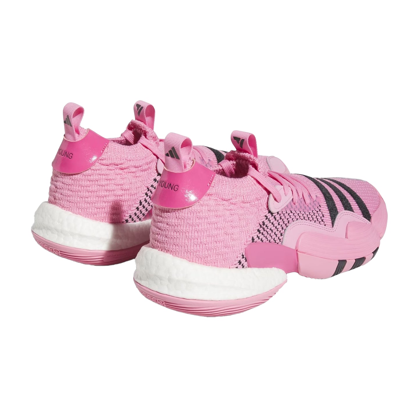Bliss Pink - Back - Adidas Mens Basketball Shoes