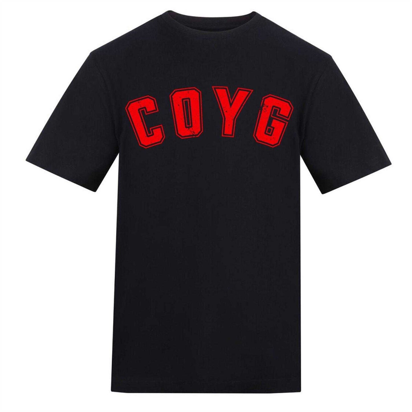 Black - Front - AWD Mens Carabao Cup Printed T-Shirt