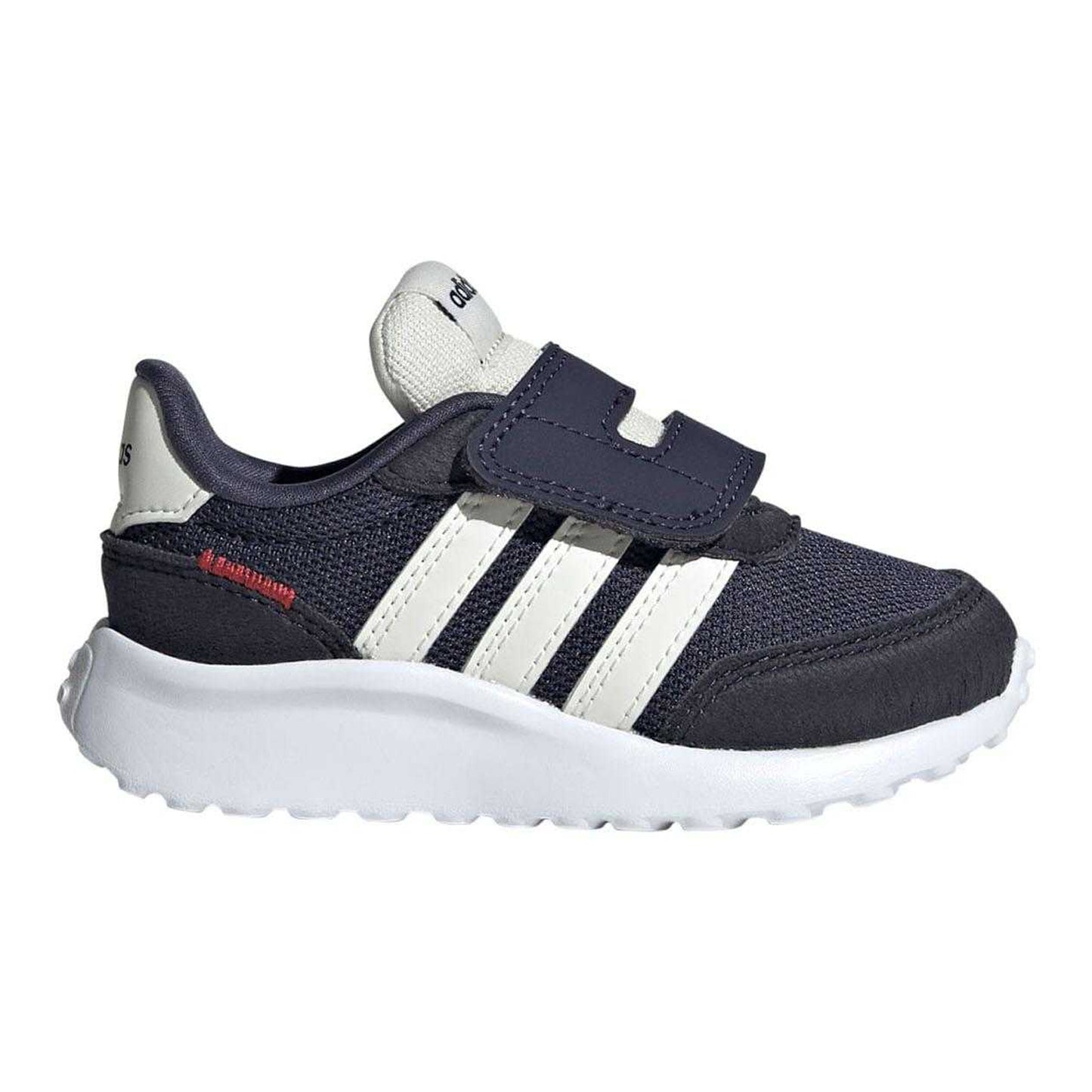 Navy - Side - Adidas Baby 70s Logo Running Trainers