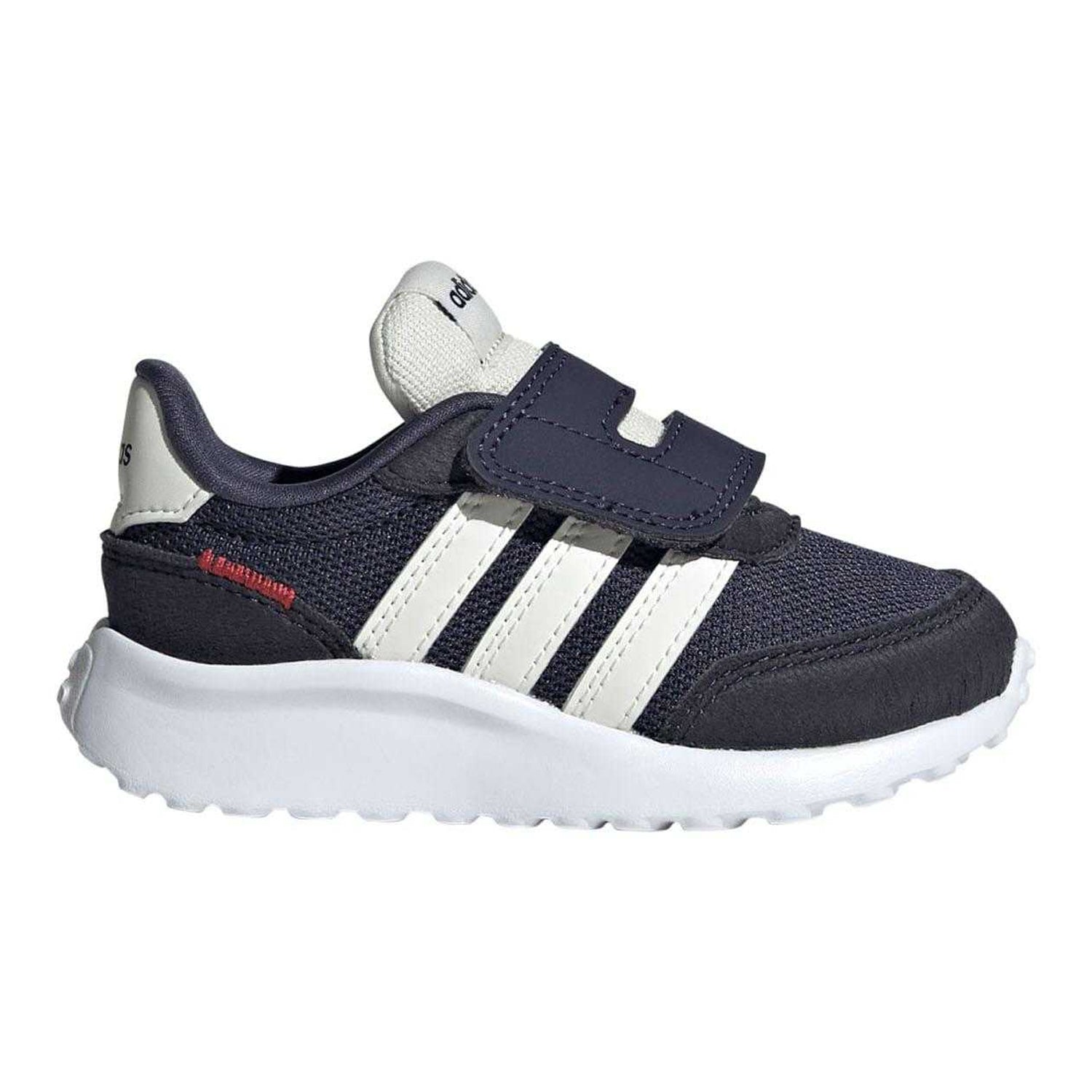 Navy - Side - Adidas Baby 70s Logo Running Trainers
