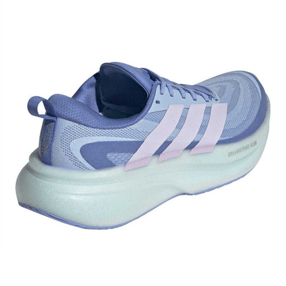 Glow-Blue - Back - Adidas Womens-Ladies Supernova Glide Shoes
