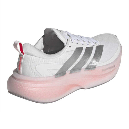 White - Back - Adidas Womens-Ladies Supernova Glide Shoes
