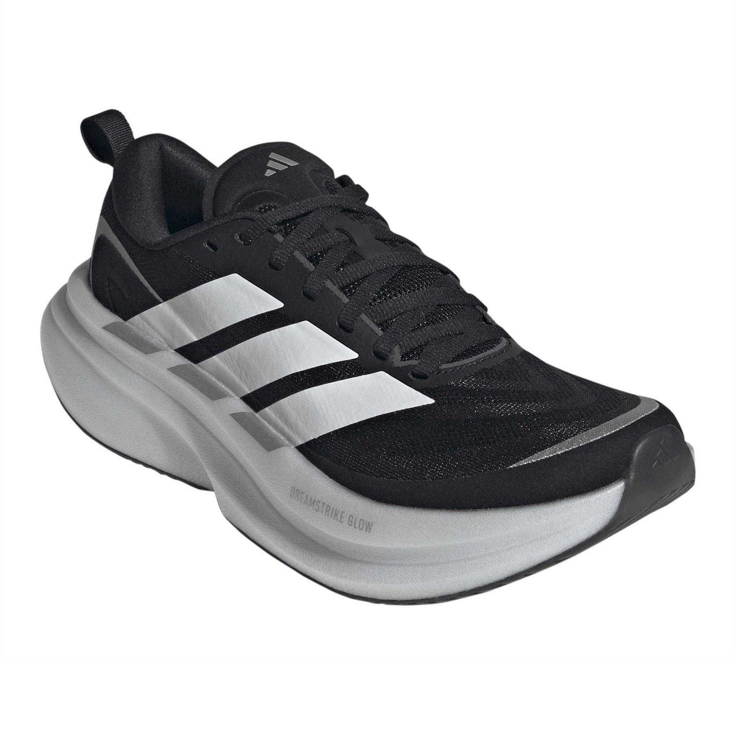 Black-White - Pack Shot - Adidas Womens-Ladies Supernova Glide Shoes