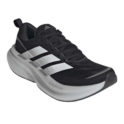 Black-White - Pack Shot - Adidas Womens-Ladies Supernova Glide Shoes