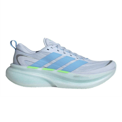 Crystal-Blue - Front - Adidas Womens-Ladies Supernova Glide Shoes