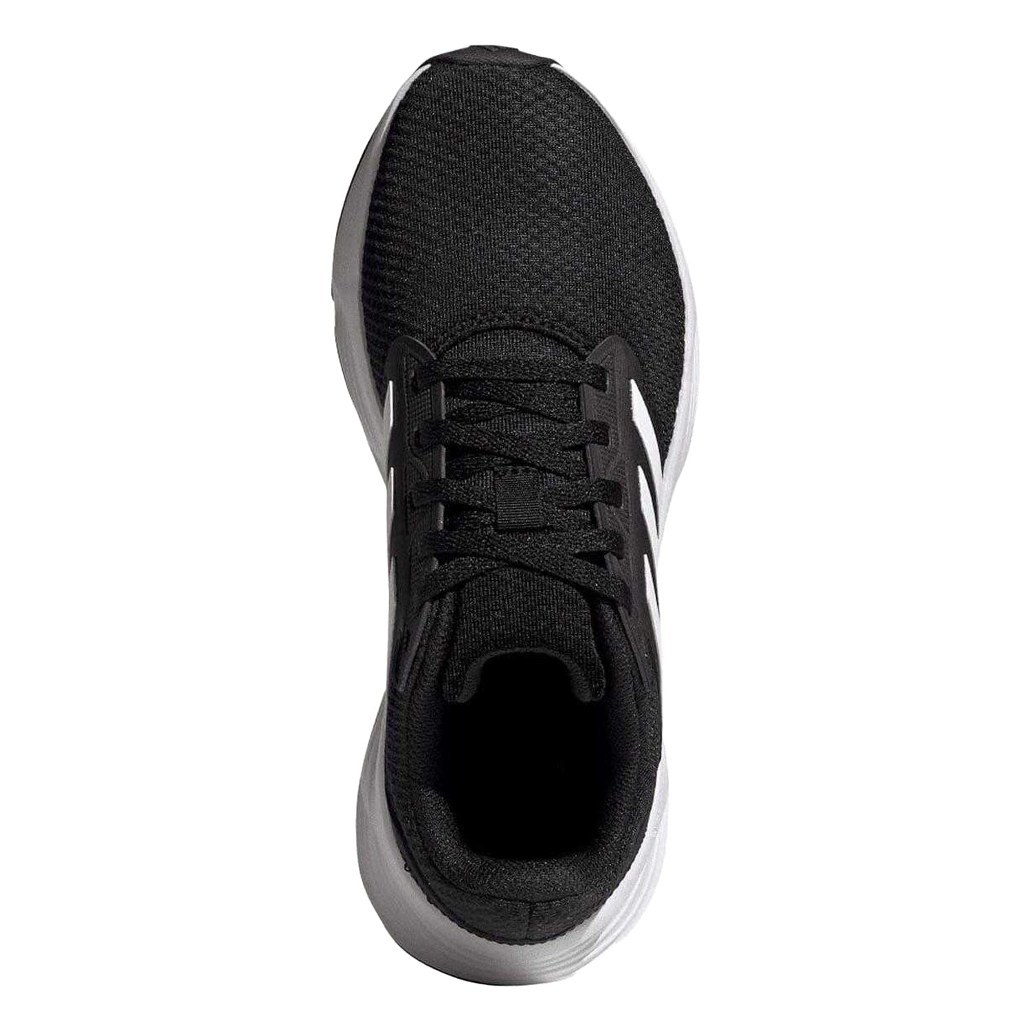 Black-White - Side - Adidas Womens-Ladies Galaxy 6 Running Shoes