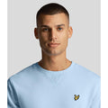 Light Blue - Lifestyle - Lyle & Scott Mens Crew Neck Sweatshirt