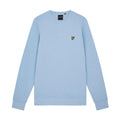Light Blue - Pack Shot - Lyle & Scott Mens Crew Neck Sweatshirt