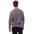 Dark Purple - Side - Lyle & Scott Mens Crew Neck Sweatshirt