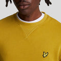 Yellow - Lifestyle - Lyle & Scott Mens Crew Neck Sweatshirt