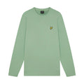 Light Green - Pack Shot - Lyle & Scott Mens Crew Neck Sweatshirt