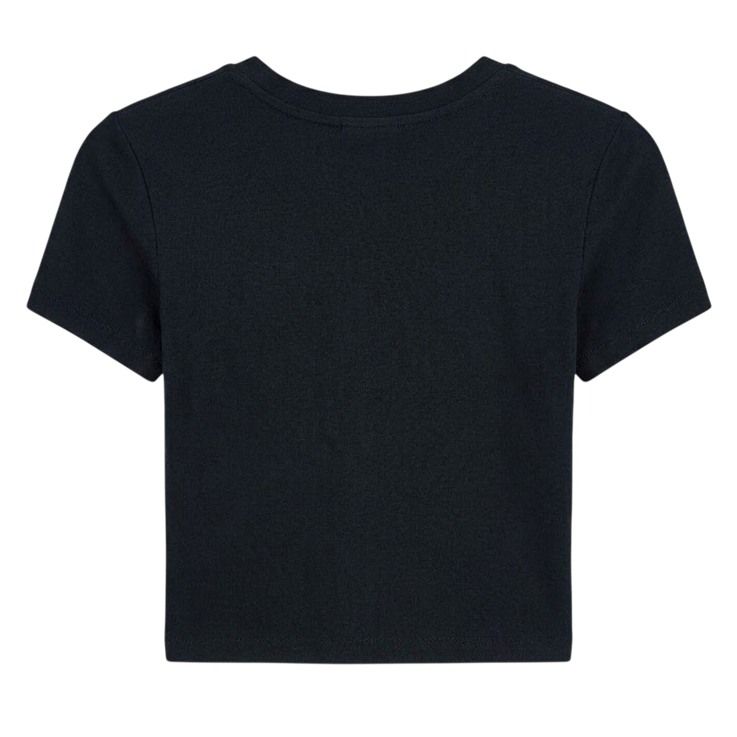 Black - Back - Levis Womens-Ladies Criss-Cross Boxy T-Shirt