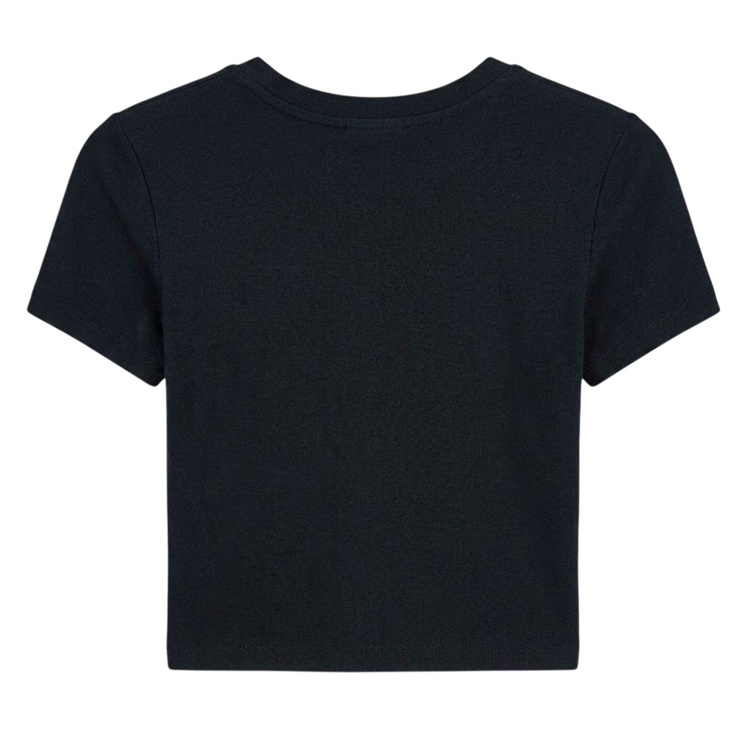 Black - Back - Levis Womens-Ladies Criss-Cross Boxy T-Shirt