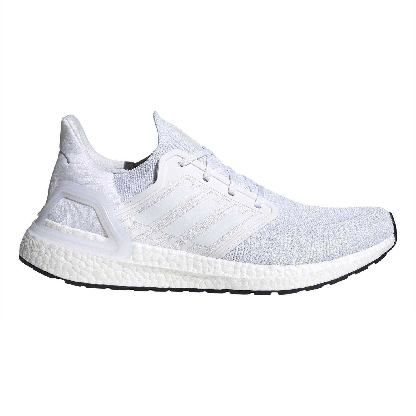 White-Black - Front - Adidas Mens Ultraboost Shoes