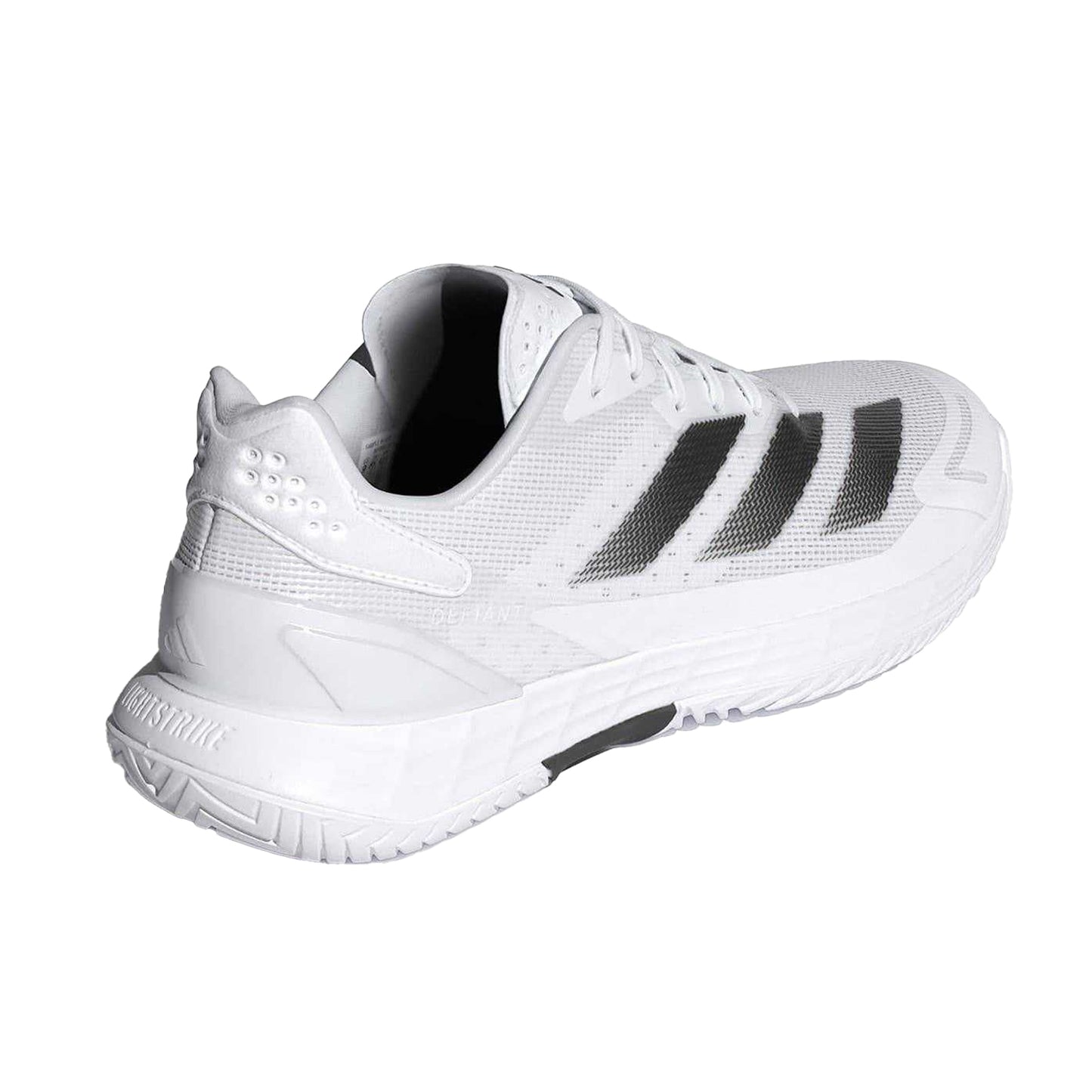 White - Back - Adidas Mens Defiant Speed 2 Tennis Shoes