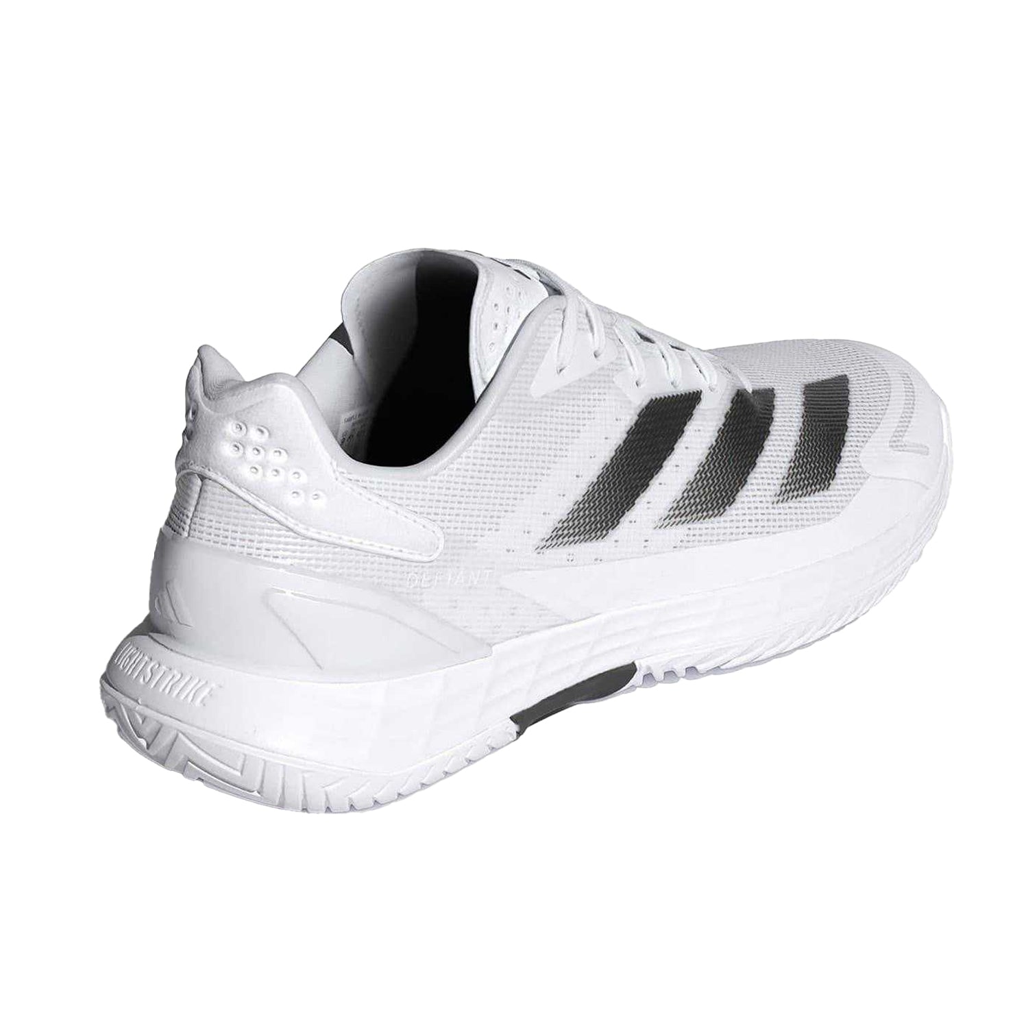 White - Back - Adidas Mens Defiant Speed 2 Tennis Shoes