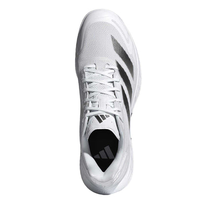 White - Lifestyle - Adidas Mens Defiant Speed 2 Tennis Shoes