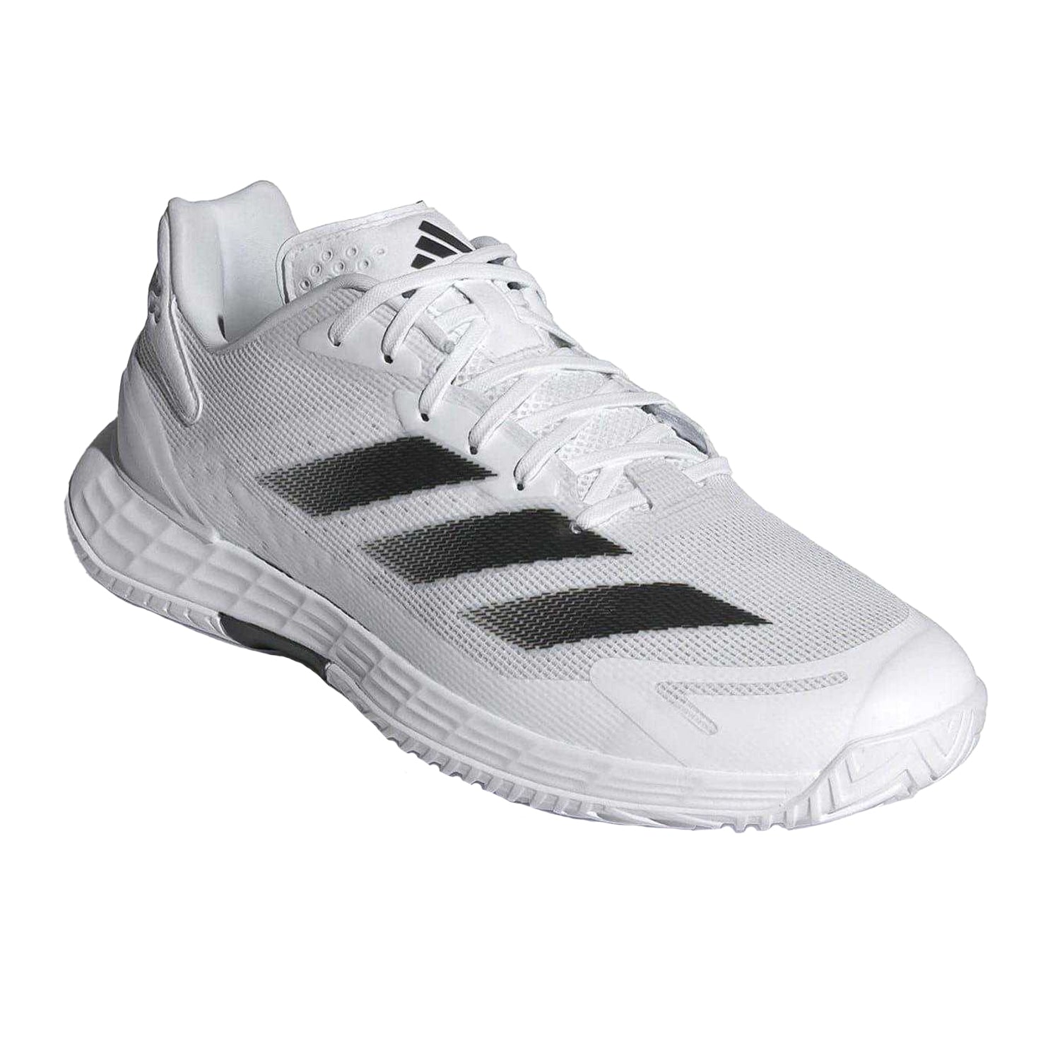 White - Pack Shot - Adidas Mens Defiant Speed 2 Tennis Shoes