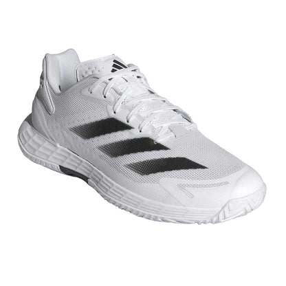 White - Pack Shot - Adidas Mens Defiant Speed 2 Tennis Shoes