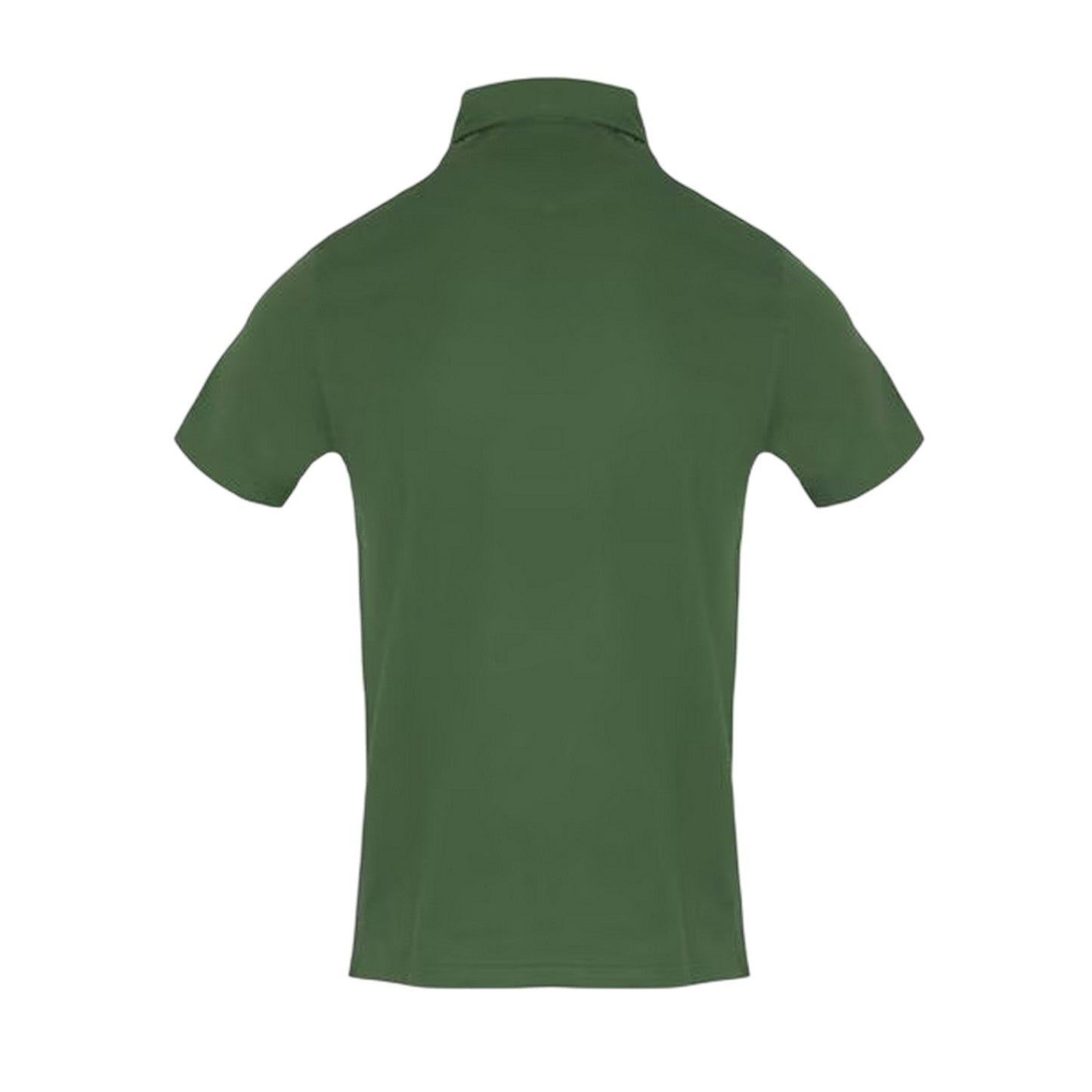 Military Green - Front - Aquascutum Mens Logo Polo Shirt