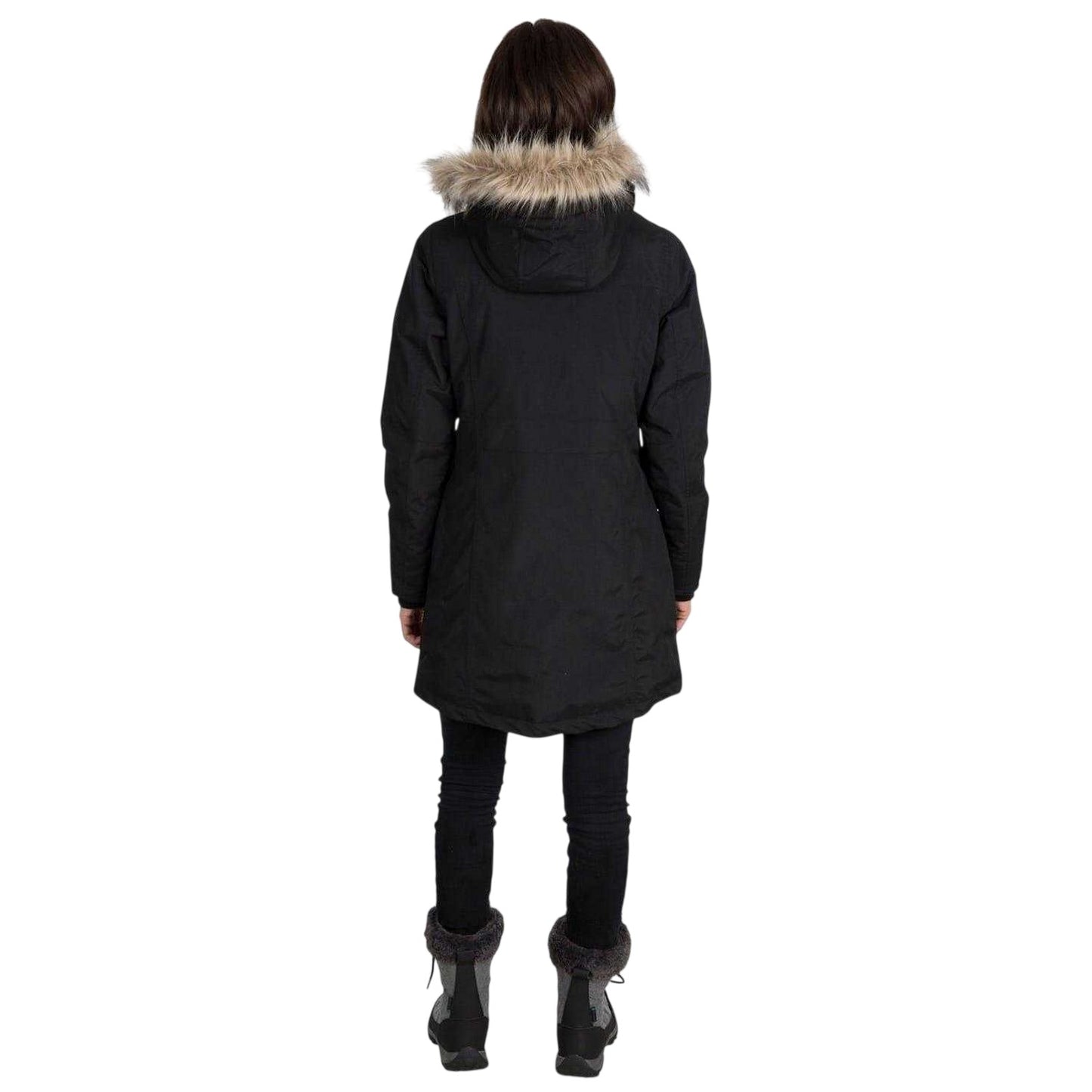 Black - Back - DLX Womens-Ladies Bettany Down Jacket