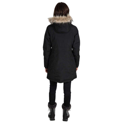 Black - Back - DLX Womens-Ladies Bettany Down Jacket