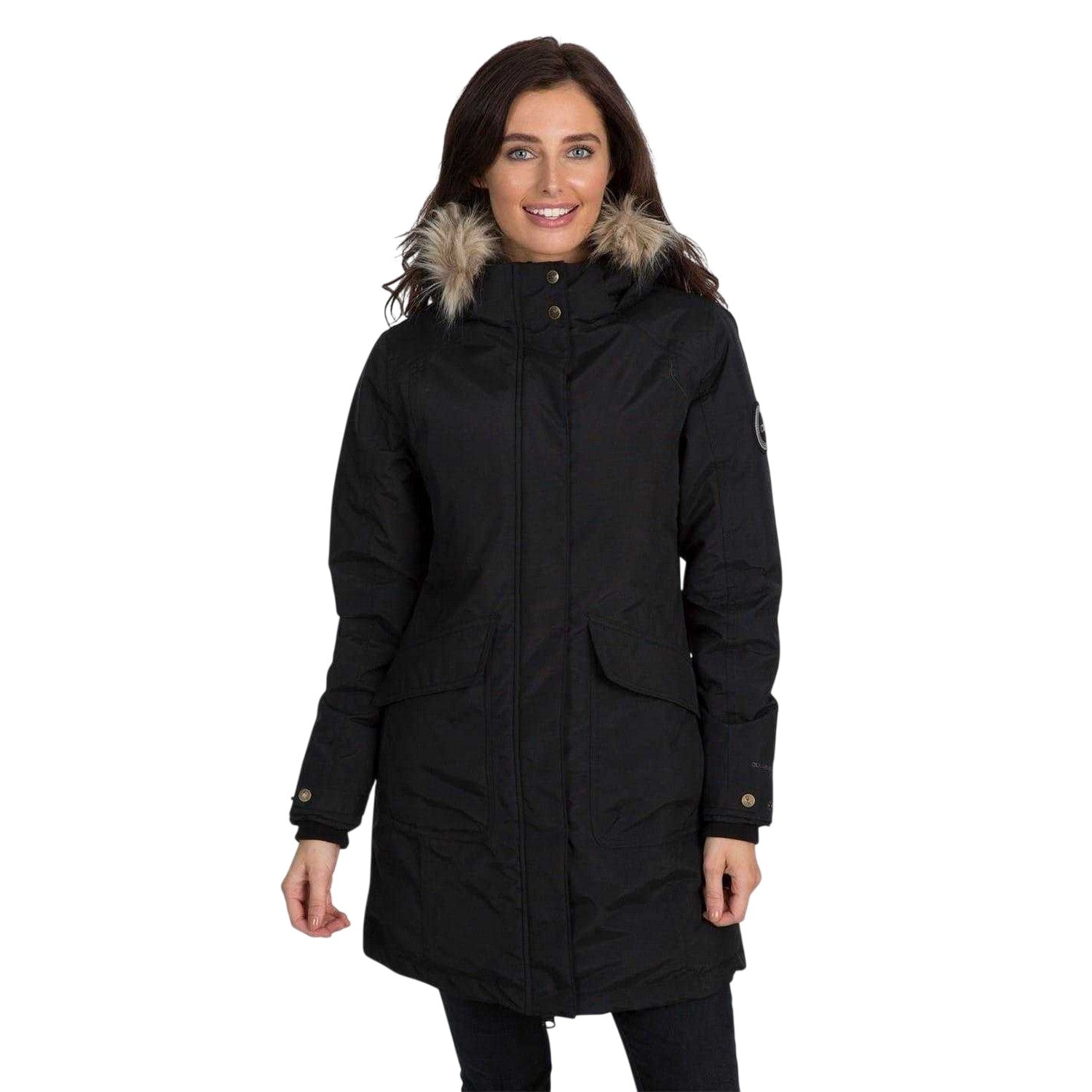Black - Lifestyle - DLX Womens-Ladies Bettany Down Jacket