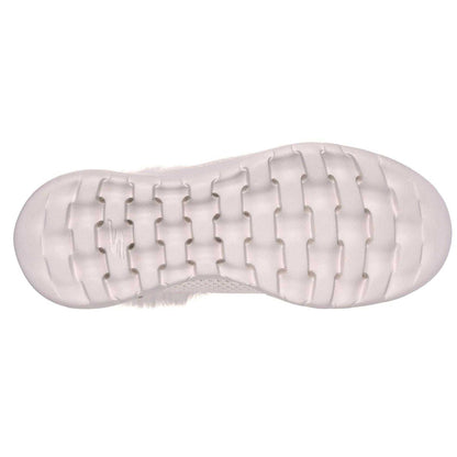 Natural - Back - Skechers Womens-Ladies On The Go Flat Boots