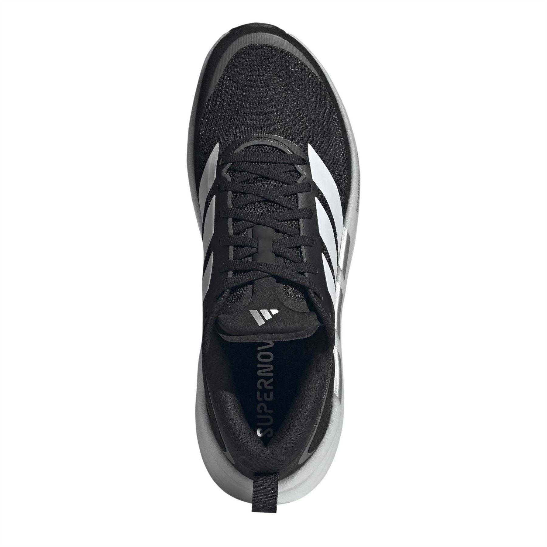 Black-White - Lifestyle - Adidas Mens Supernova Running Shoes