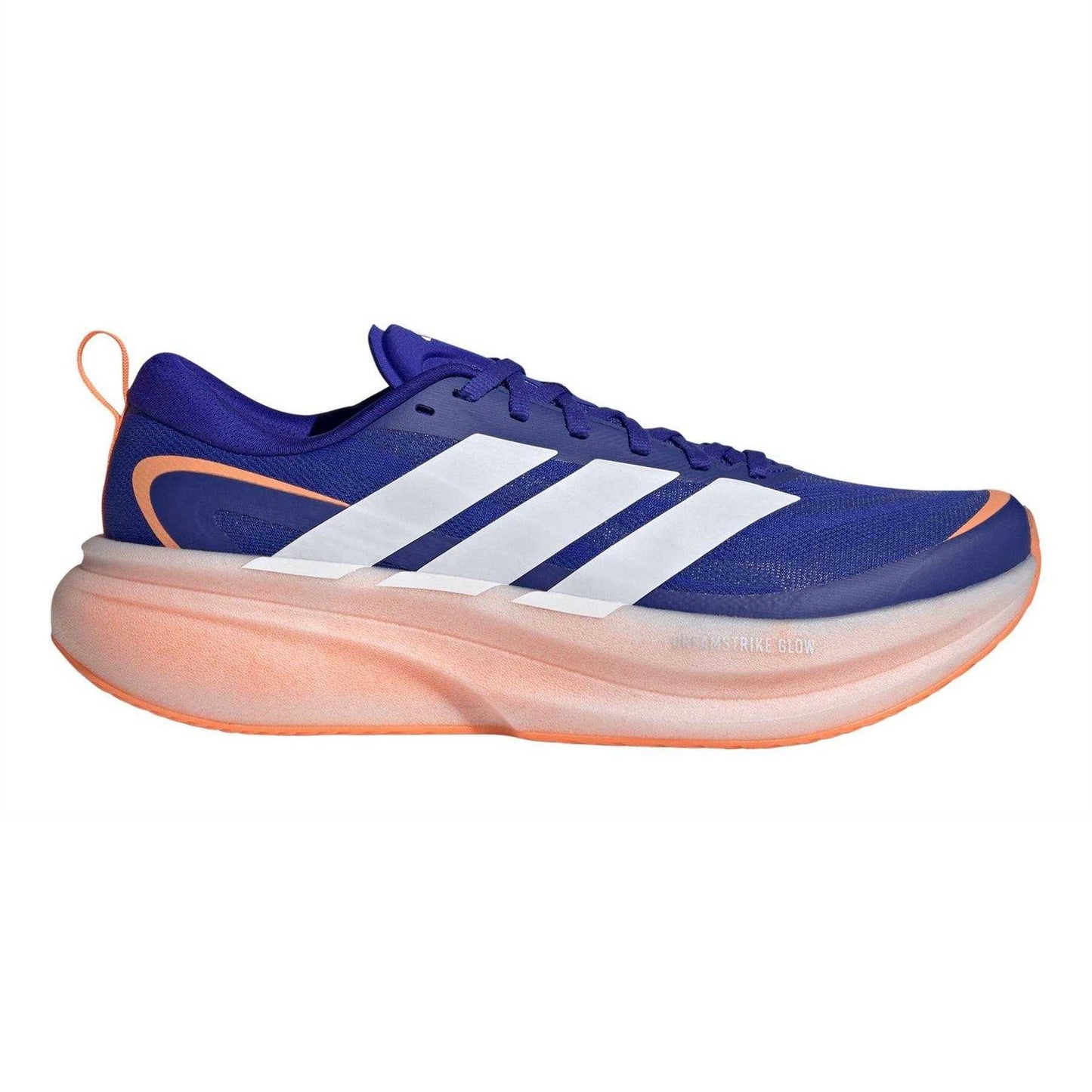 Blue-Orange - Front - Adidas Mens Supernova Running Shoes