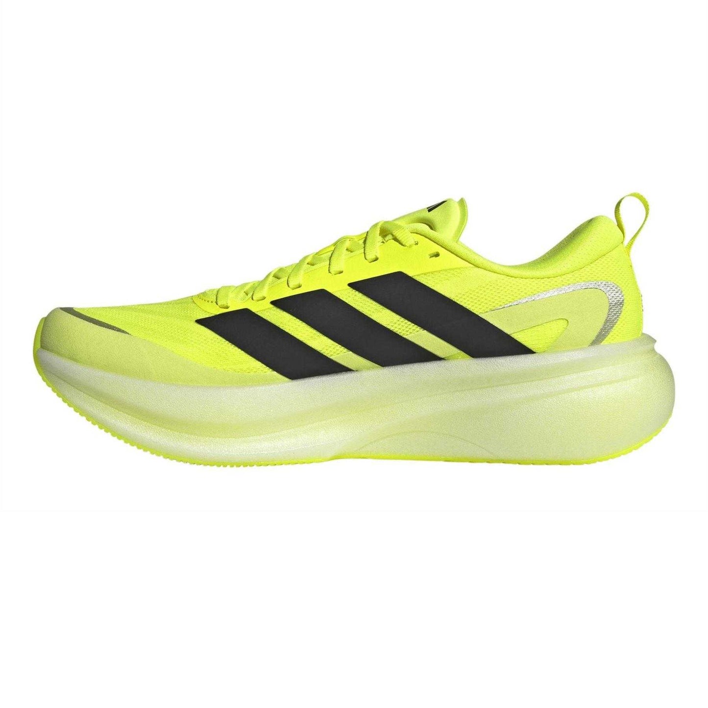 Solar Yellow - Side - Adidas Mens Supernova Running Shoes