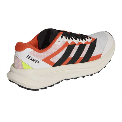 White-Red - Back - Adidas Womens-Ladies Terrex Agravic Shoes