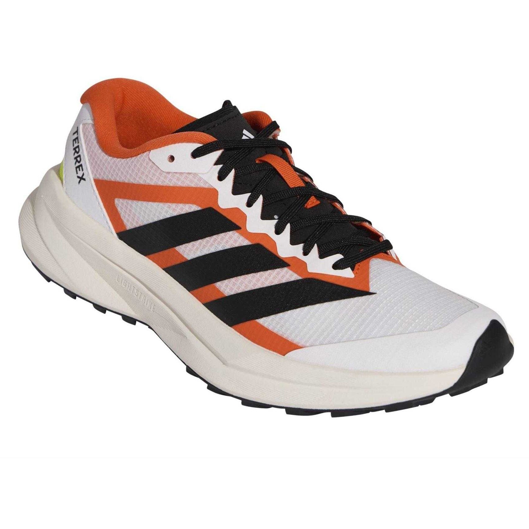 White-Red - Pack Shot - Adidas Womens-Ladies Terrex Agravic Shoes