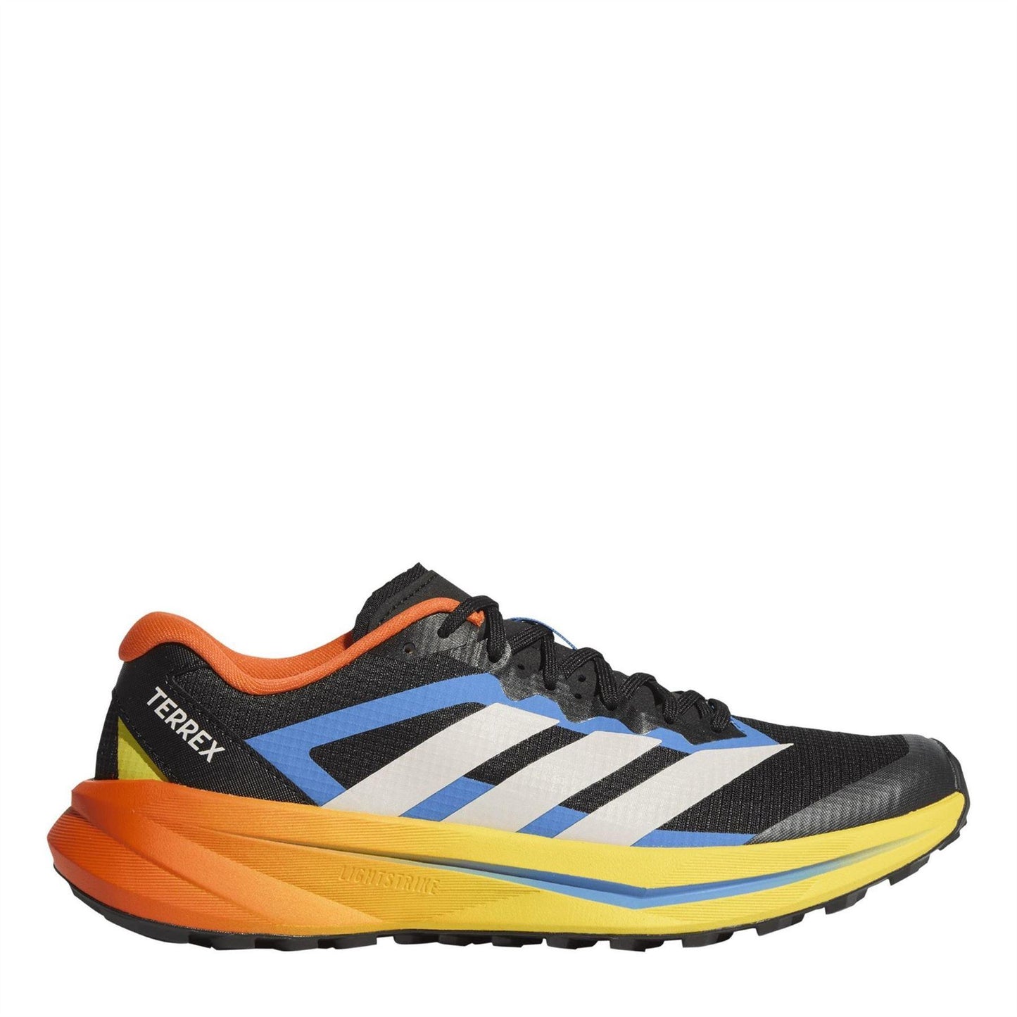 Black-Orange - Front - Adidas Womens-Ladies Terrex Agravic Shoes