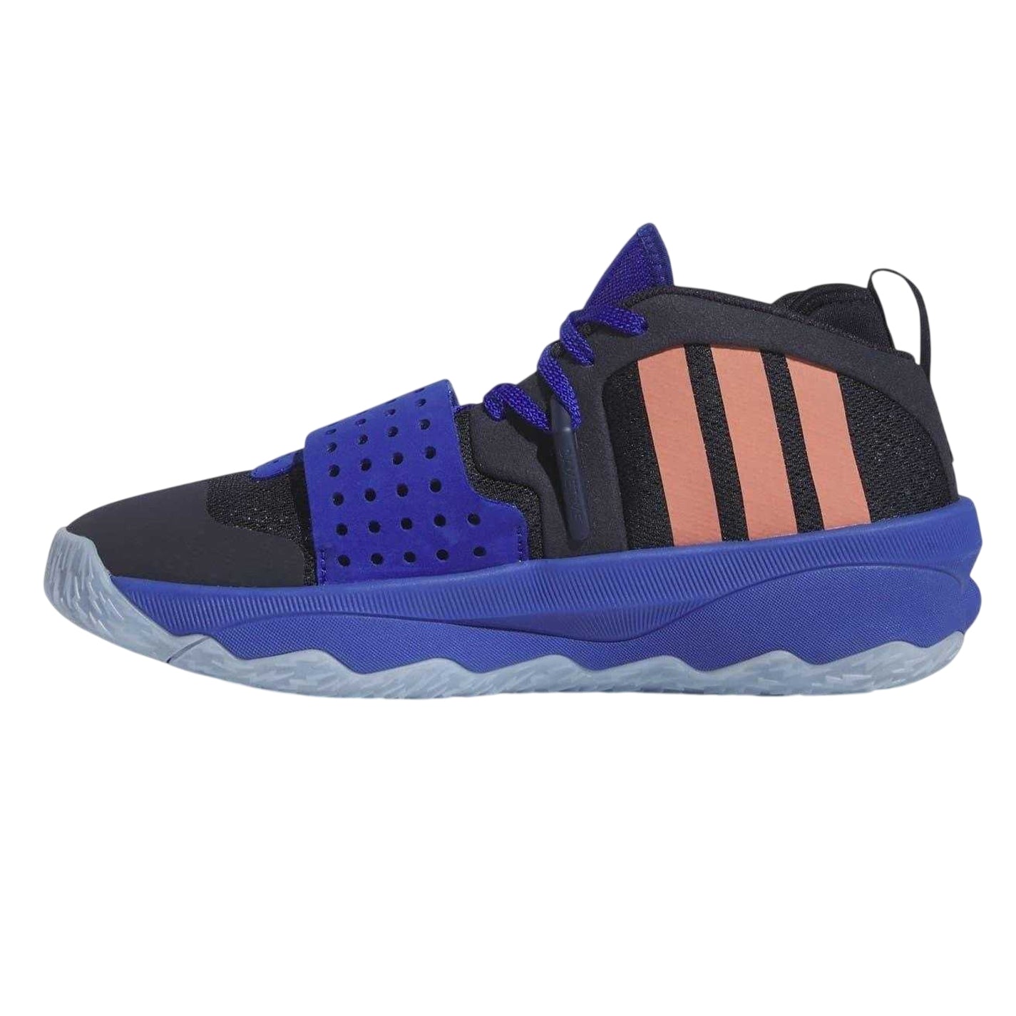 Legend Ink-Multicoloured - Side - Adidas Mens Dame 8 EXTPLY Basketball Shoes