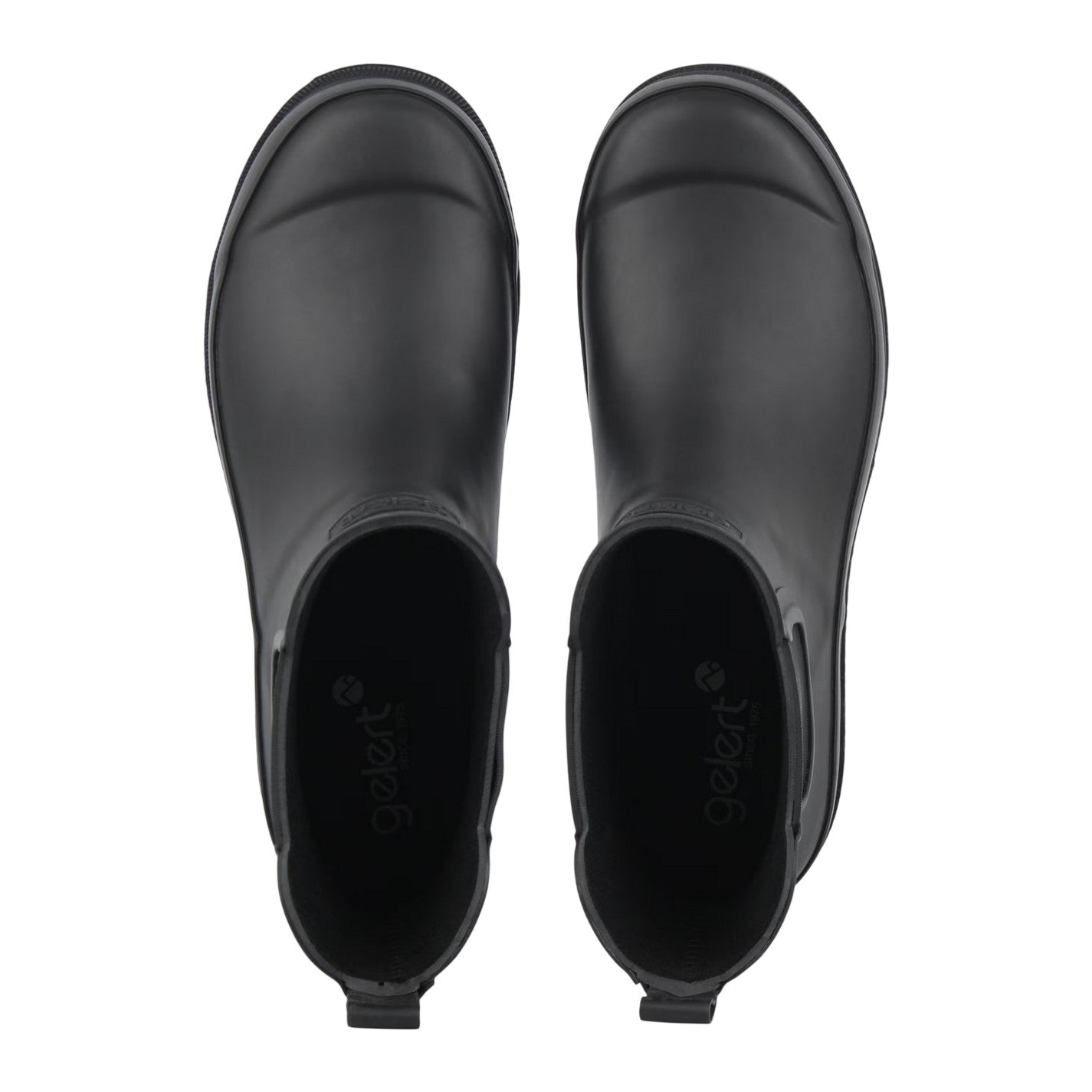 Black - Lifestyle - Gelert Womens-Ladies Low Heel Wellington Boots