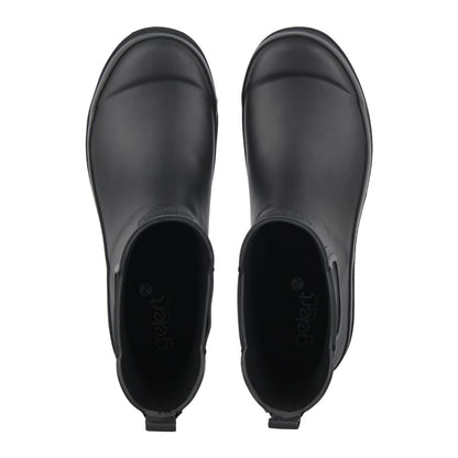Black - Lifestyle - Gelert Womens-Ladies Low Heel Wellington Boots