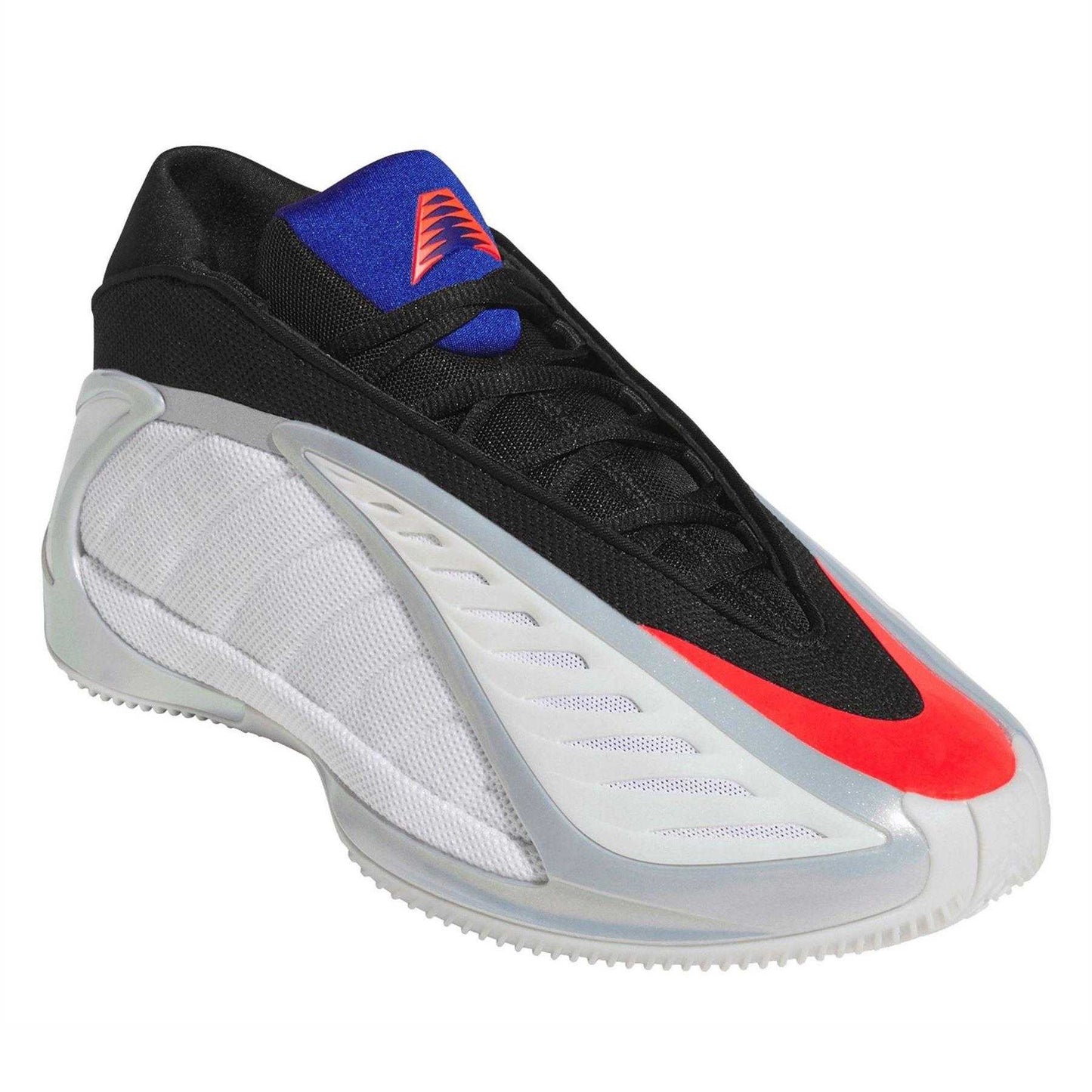 White-Red-Metallic - Pack Shot - Adidas Mens Anthony Edwards Knitted Basketball Shoes