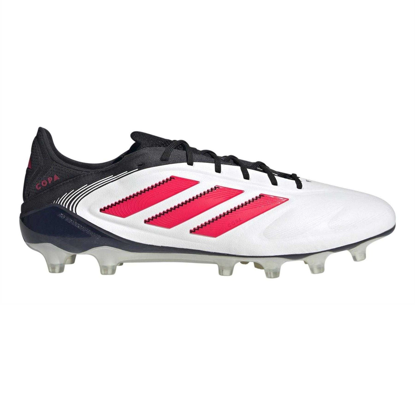 White-Red-Black - Front - Adidas Mens Copa Pure.3 Trainers
