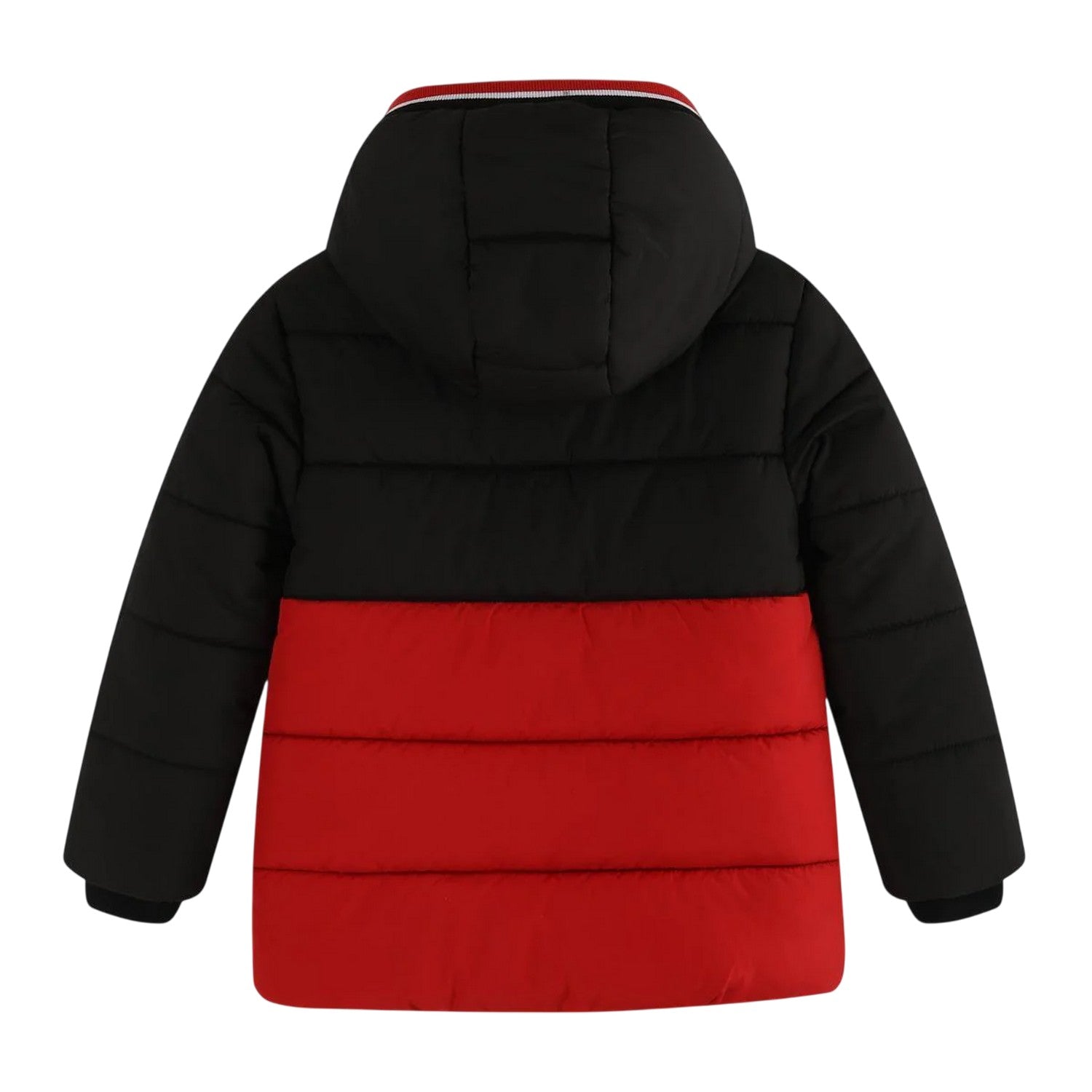 Red-Black - Back - Spider-Man Childrens-Kids Puffer Jacket