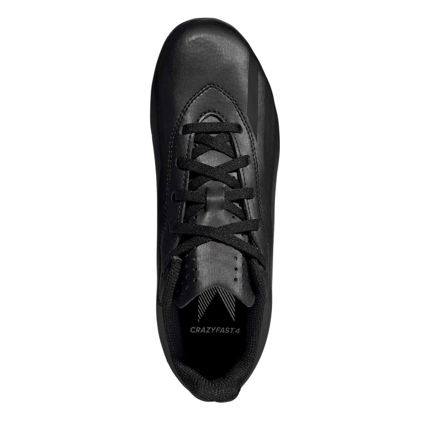 Black - Lifestyle - Adidas Childrens-Kids X Crazyfast Club Flexible Ground Football Boots