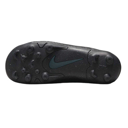 Black - Side - Nike Childrens-Kids Mercurial Firm Ground Football Boots