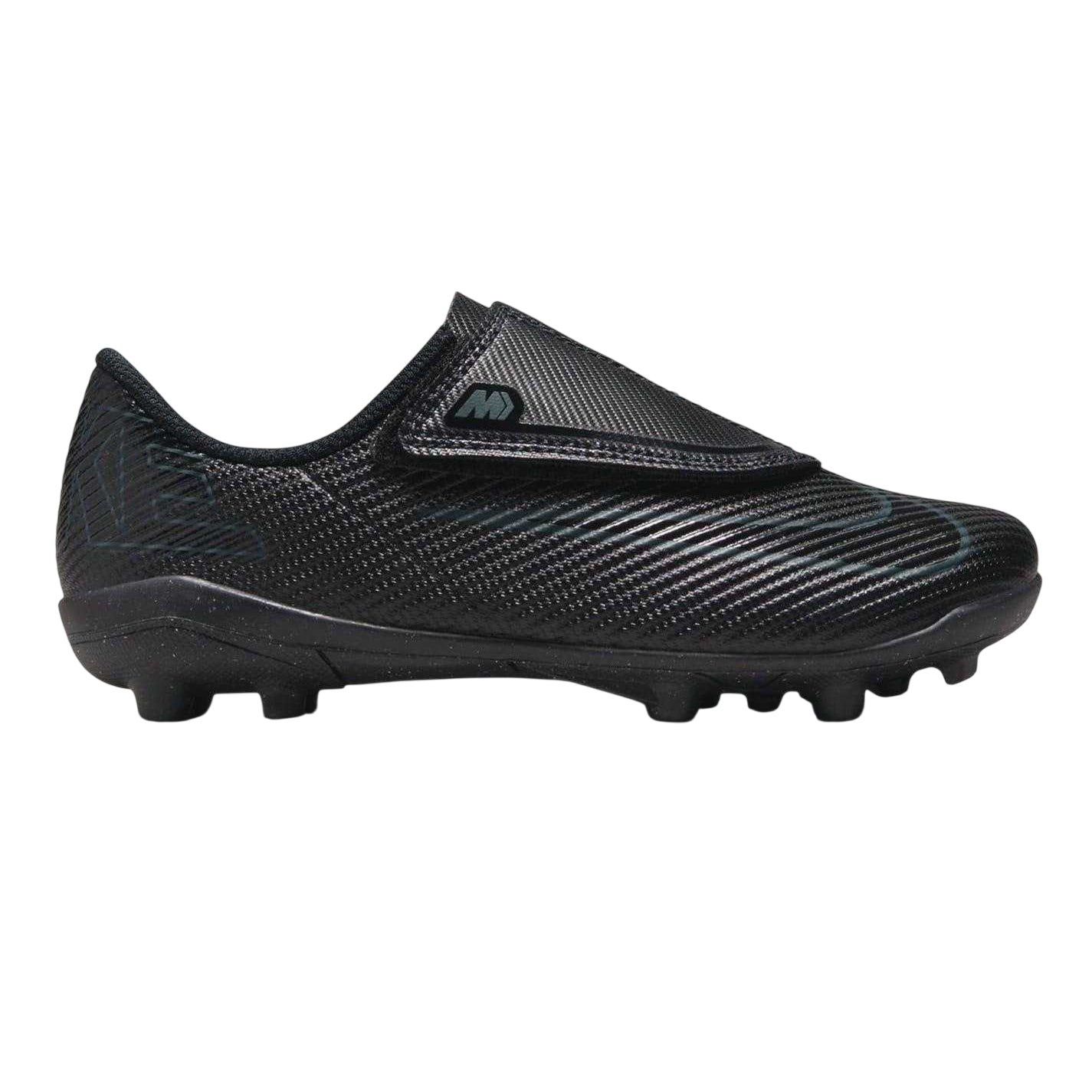 Black - Front - Nike Childrens-Kids Mercurial Firm Ground Football Boots