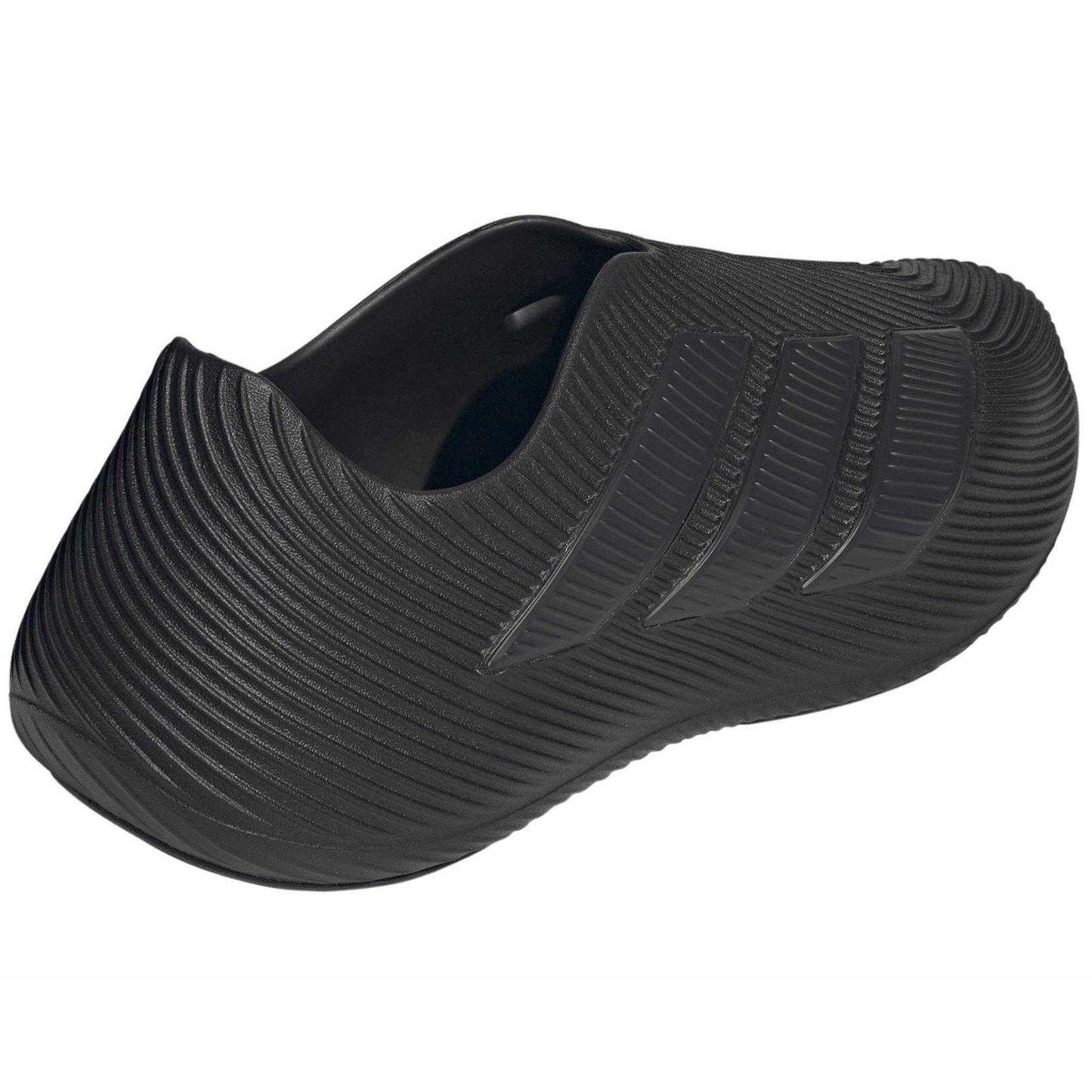 Black - Back - Adidas Mens Adilette Slip-on Pool Flat Sliders