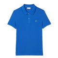 Blue - Front - Lacoste Mens Pique Slim Polo Shirt