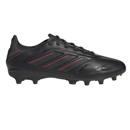 Black-Carbon - Front - Adidas Childrens-Kids Copa Pure 3 League Firm Ground Football Boots