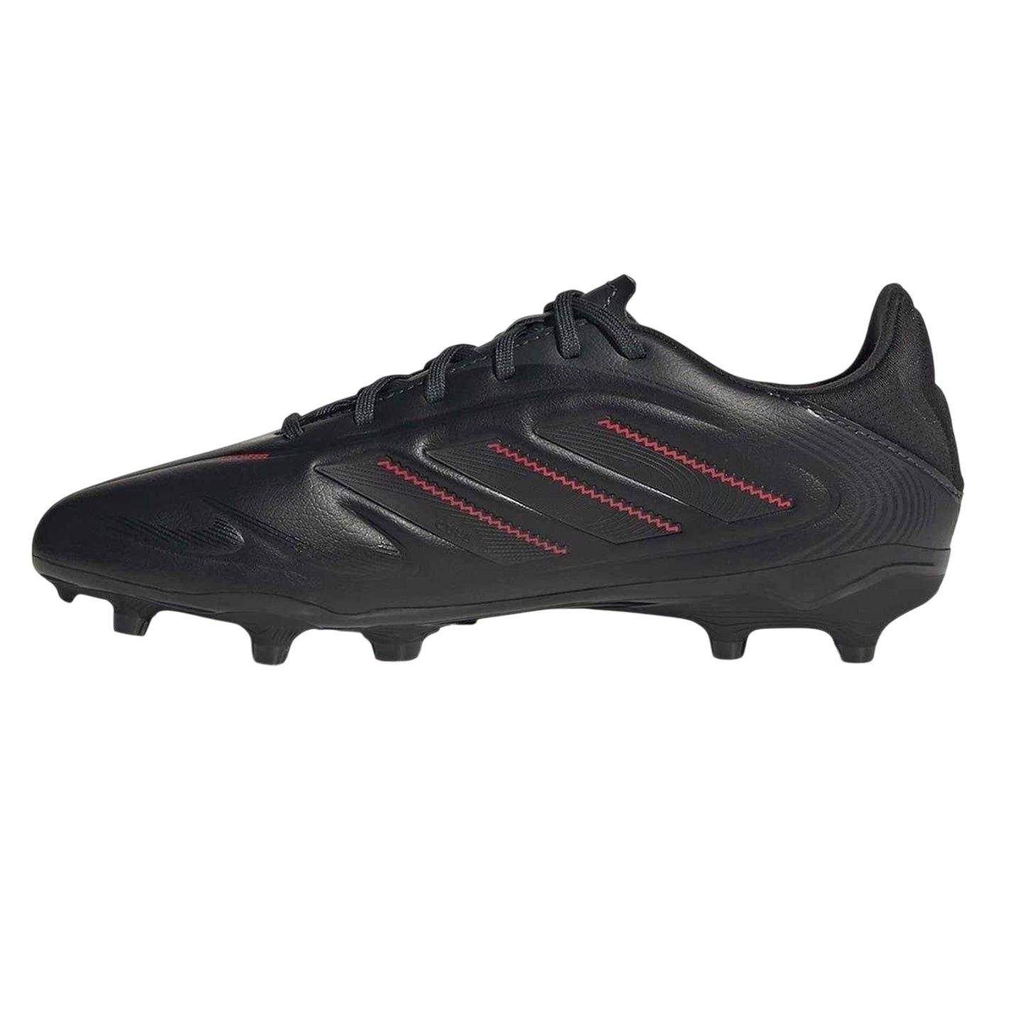 Black-Carbon - Side - Adidas Childrens-Kids Copa Pure 3 League Firm Ground Football Boots